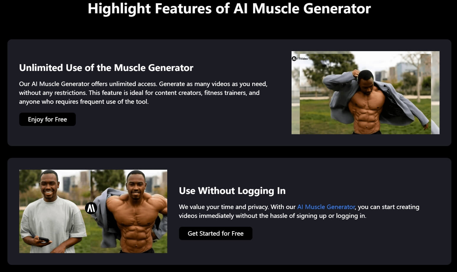 my muscle video by ai muscle generator