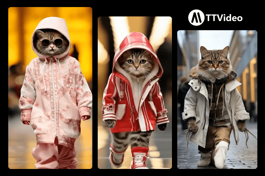 Dynamic cat movements