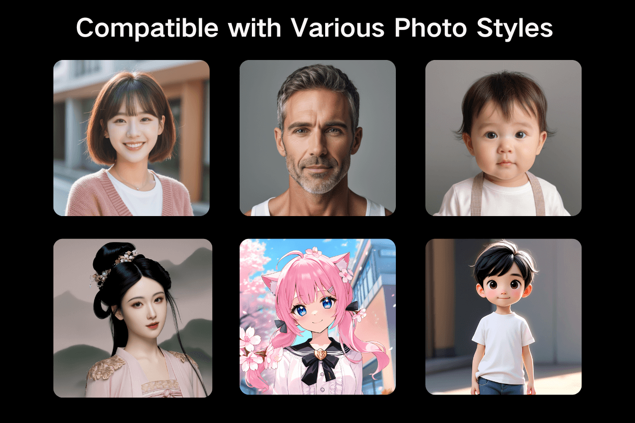 Compatible with Various Photo Styles